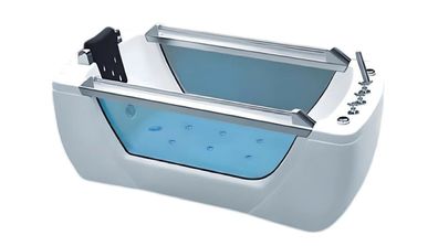 Bad Luxuswanne Whirlpool Badewanne Wellnesswanne Blubberbad Wanne 180x90 cm