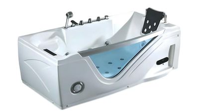 Badewanne Whirlpool Bad Luxuswanne Wellnesswanne Hydromassagewanne 180x95 cm