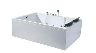 Wanne Wellnesswanne Bad Badewanne Whirlpool Luxuswanne Massagewanne 180x120 cm
