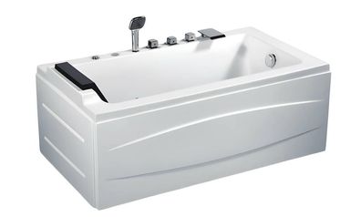 Whirlpool Luxuswanne Wellnesswanne Minibadewanne Bad Massagebad 171x77 cm