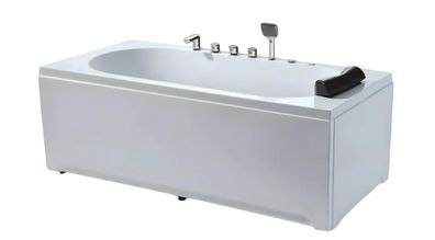 Badewanne Luxuswanne Wellnesswanne Whirlpool Bad Massagebad 180x85 cm