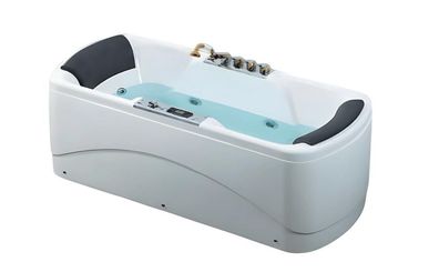 Komfortwanne Wanne Luxuswanne Acrylwanne Whirlpool Blubberbad 175x80 cm