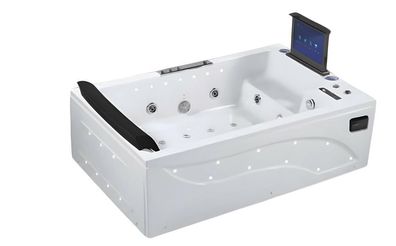 Whirlpool Blubberbad Hydromassagewanne Acrylwanne Whirlwanne 180x121 cm