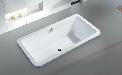 Wanne Badewanne Designwanne Acrylwanne Raumsparwanne Komfortwanne 160x80 cm