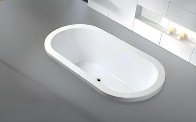 Wellnesswanne Acrylwanne Komfortwanne Einbauwanne Badewanne 150x80 cm