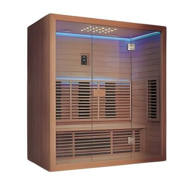 Lichtsauna Sauna Infrarotsauna Trockensauna Saunakabine Saunaraum 180x100 cm