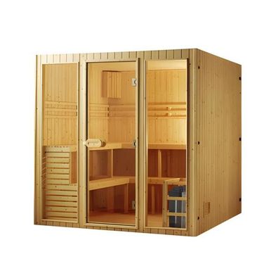 Sauna Holzsauna Massivholzsauna Heißluftbad Saunakabine Saunaraum