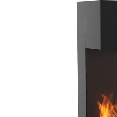 Biokamin TÜV Ethanol Kamin Bioethanil Standkamin Kamin SIERRA Black Dekorativ