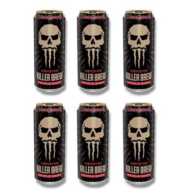 Monster Energy Loca Moca Killer Brew Triple Shot 6 x 443 ml - USA Import