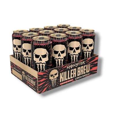 Monster Energy Loca Moca Killer Brew Triple Shot 12 x 443 ml - USA Import