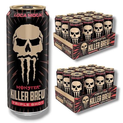Monster Energy Loca Moca Killer Brew Triple Shot 24 x 443 ml - USA Import