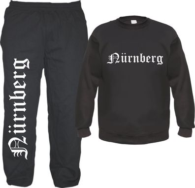 Nürnberg Jogginghose und Sweat im Set - Jogginganzug