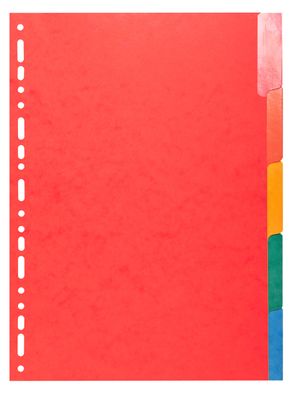 Regist 5t A4 Cspan 225g+verst tabs