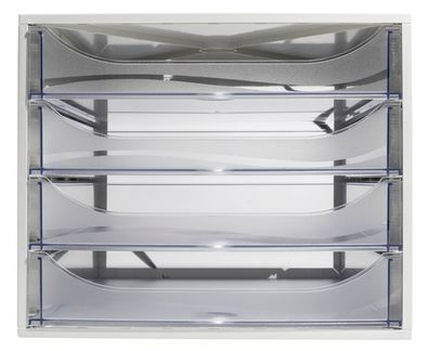 ECOBOX open ECO Weiss/Glasklar