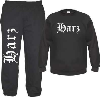 Harz Jogginghose und Sweat im Set - Jogginganzug