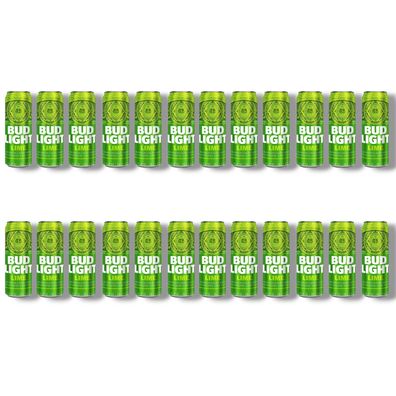 Bud Light Lime 24 x 0,35l- American Light Lager mit Limette 4,2 % Vol
