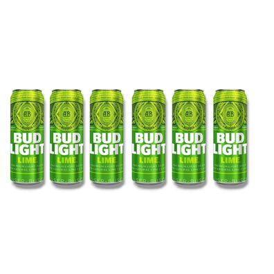 Bud Light Lime 6 x 0,35l- American Light Lager mit Limette 4,2 % Vol