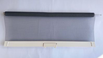 Ersatzrollo Fliegenschutz Rollo für Heki 3 + 4 graues Moskitonetz 703133b NEU