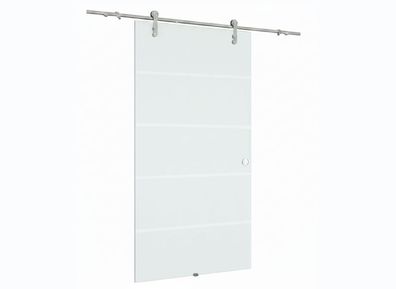 Glaszentrum Hagen Glasschiebetür 2050x1025x8 mm Ouer, ESG