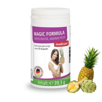 Magic Formula - Artischocke, Ananas - 50 Kapseln