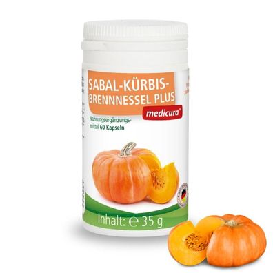 Sabal Kürbis Brennnessel Plus - 60 Kapseln