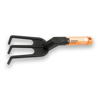 Fiskars Cultivator Blumenrechen Gartenkultivator Gabelpflanzgefäß Gartenkralle