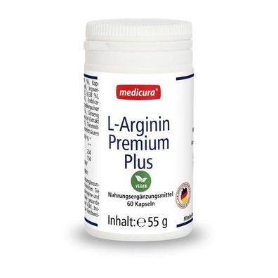 L-Arginin Premium Plus - 60 Kapseln