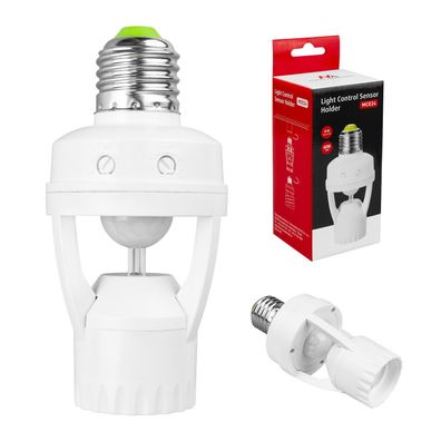 Lampenfassung E27 Sensor Bewegungssensor Dämmerungssensor Automatisch 360° NEU