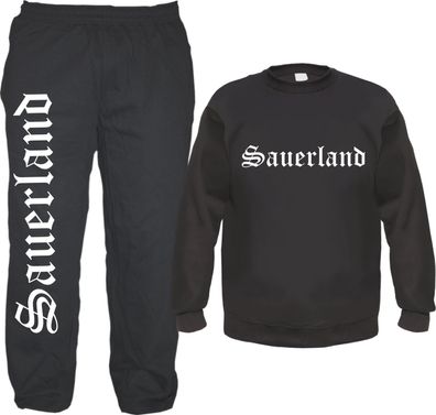 Sauerland Jogginghose und Sweat im Set - Jogginganzug