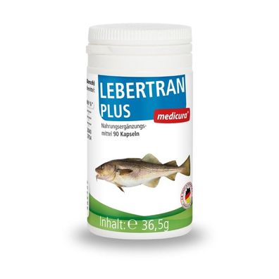 Lebertran Plus - 90 Kapseln
