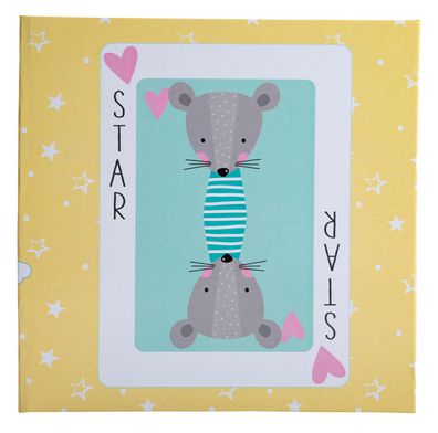 Fotalb 30S w 25x25 Spielkarte gb/gn