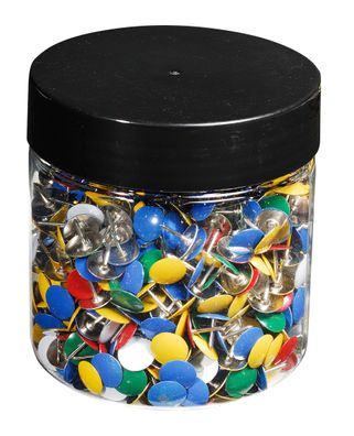 Reißnägel 9mm 1000 Stck sort