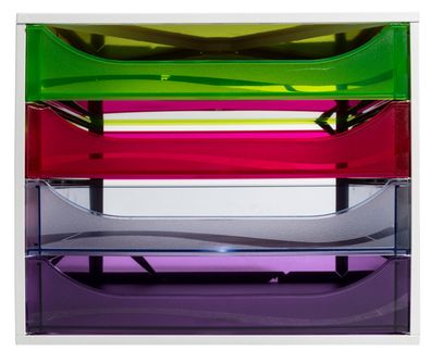 ECOBOX Schubladenbox mit 4 Laden