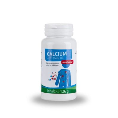 Calcium + Vitamin D - 90 Kapseln