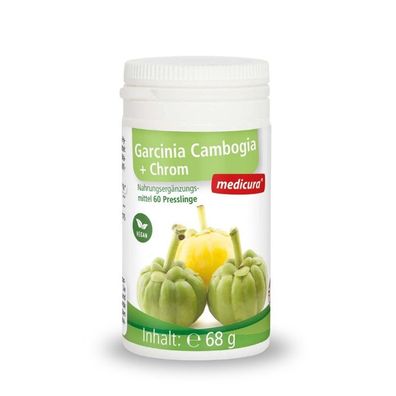 Garcinia cambogia + Chrom - 60 Presslinge