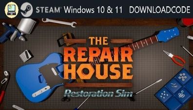 NEU PC Computer Spiel The Repair House Restoration Sim für Windows 10 11 STEAM