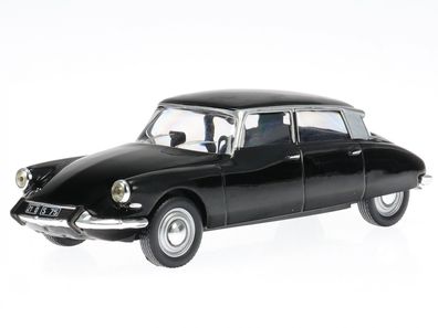 Citroen DS 21 schwarz Modellauto 2147205 Atlas 1:43