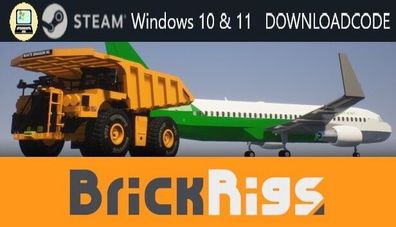 NEU PC Computer Spiel Brick Rigs für Windows 10 11 STEAM Download Code Game Key