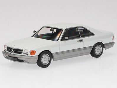 Mercedes C126 560 SEC 1986 weiss Modellauto 940035120 Maxichamps 1:43