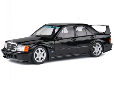 Mercedes W201 190E 2.5-16 Evo 2 schwarz Modellauto 1001 Solido 1:18