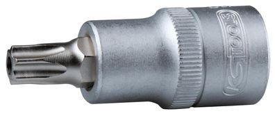 KS TOOLS 1/2" Bit-Stecknuss Torx mit Stirnlochbohrung, TB55