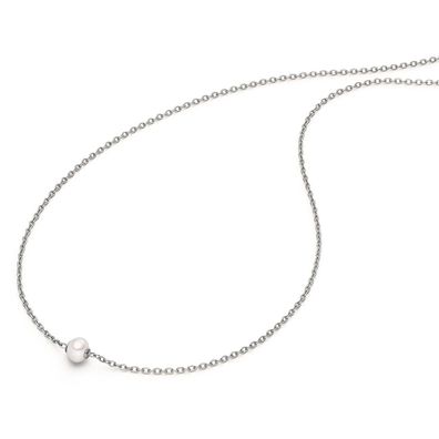 Boccia Schmuck Damen-Halskette Titan mit Perle 08080-01