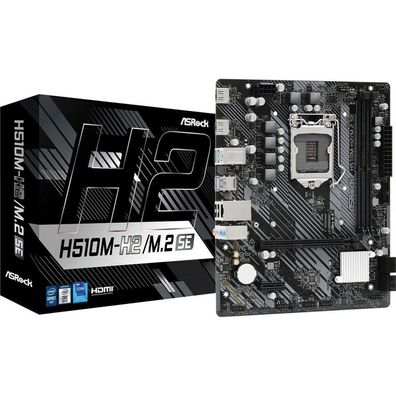 ASRock H510M-H2/M.2 SE, 1200 mATX 2xHDMI, DDR4 retail