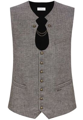 Trachtenweste Bennet graphit