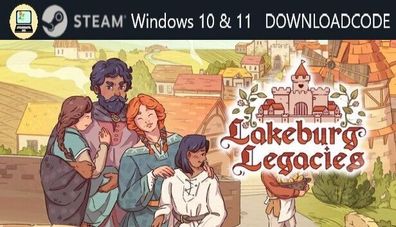 NEU PC Computer Spiel Lakeburg Legacies für Windows 10 11 STEAM Downloadcode Key