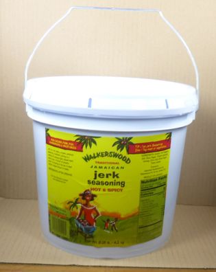 4,2kg Traditional Jamaican Jerk Seasoning HOT&SPICY von Walkerswood aus Jamaika