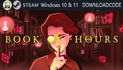 NEU PC Computer Spiel Book of Hours für Windows 10 11 STEAM Download Code Key