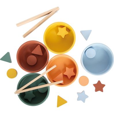 Montessori Sortierspiel mit Zange