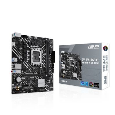 PRIME H610M-K D4 ARGB, Mainboard