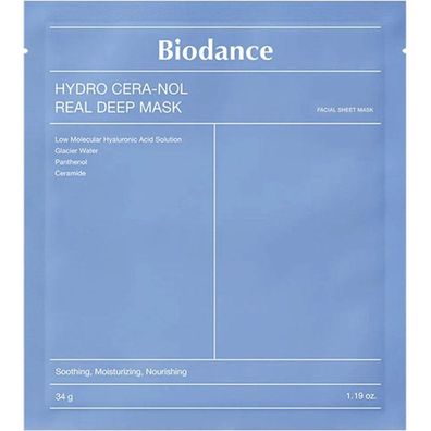 Tief hydratisierende Gesichtsmaske Hydro Cera-NOL ( eal Deep Mask) 34 g